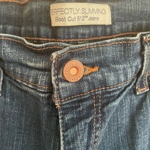 Levi's Perfectly Slimming Boot Cut Jeans - Blue